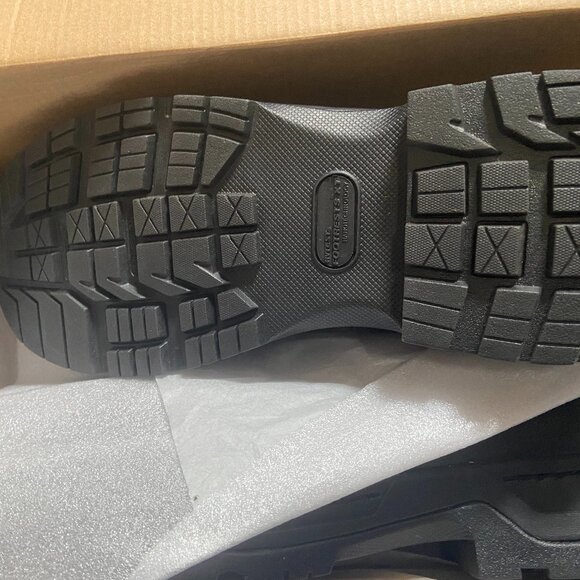 ✨✨ Hytest FootRests XT Stealth Nano Toe Slip On Safety Shoes Black K20020 11 NW - Picture 4 of 7